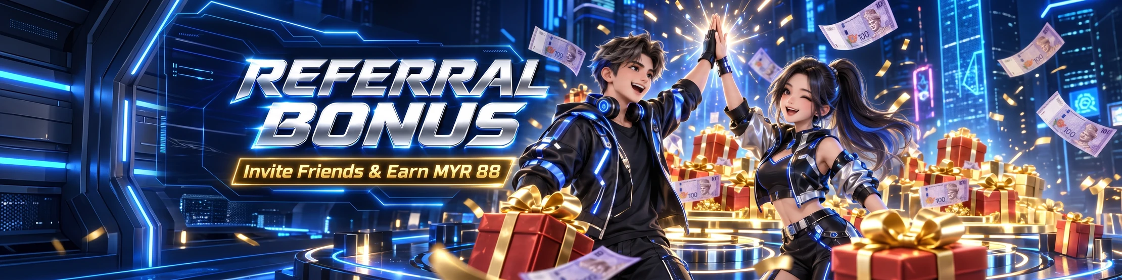 REFERRAL BONUS 88 MYR