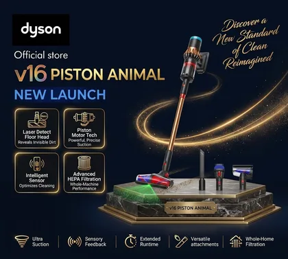 Dyson V16 Detect Slim Submarine Complete (Gold/Gold)