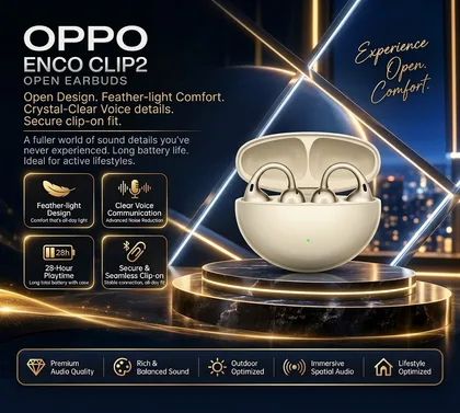 OPPO Enco Clip2 Open Earbuds