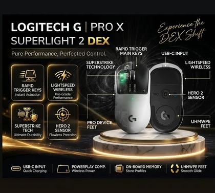 Logitech PRO X2 SUPERSTRIKE LIGHTSPEED