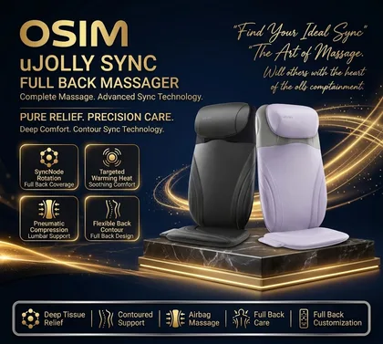 OSIM uJolly Sync Full Back Massager